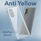 For OnePlus Nord 2 5G Back Cover Case (Hard Anti Yellow Clear Case | Drop & Camera Protection | Shockproof Polycarbonate)