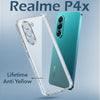 For Realme P4x Back Cover Case Lifetime Anti-Yellow Clear (Sleek Hard Crystal | Shockproof and Camera Protection)