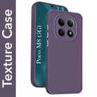For Poco M8 5G Back Cover Case Liquid Silicone (Camera Protection | Side Grip Texture | Soft and Flexible)