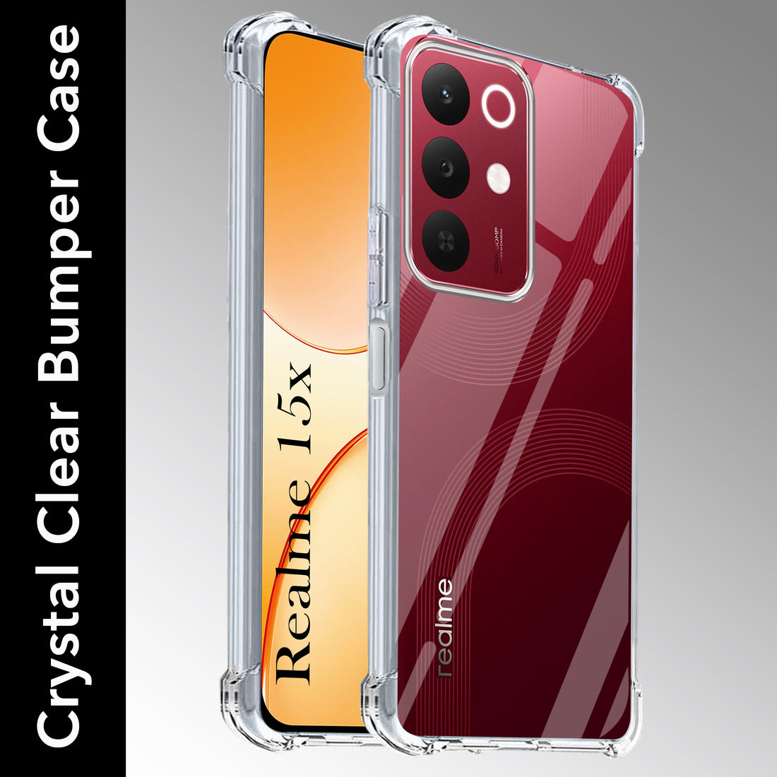 For Realme 15X Back Cover (Drop & Camera Protection | Hard Polycarbonate)