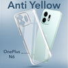 For OnePlus N6 Back Cover Case Lifetime Anti-Yellow Clear (Sleek Hard Crystal | Shockproof and Camera Protection)