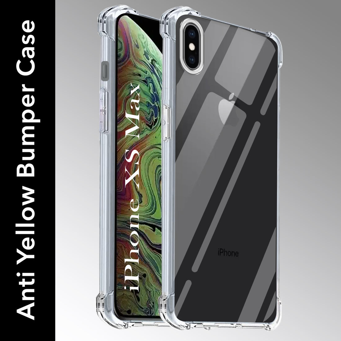 For Apple iPhone Xs Max Back Cover (Shockproof Crystal Clear Case |  Drop & Camera Protection | Hard Polycarbonate)