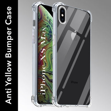 For Apple iPhone Xs Max Back Cover (Shockproof Crystal Clear Case |  Drop & Camera Protection | Hard Polycarbonate)