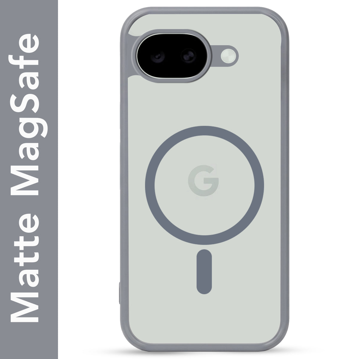 For Google Pixel 10a Matte Finish Back Case Cover (MagSafe Compatible | Translucent Soft Touch | Slim and Unbreakable)