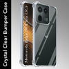 For Motorola Moto Edge 50 Ultra 5G Back Cover Shockproof Crystal-Clear (Drop & Camera Protection | Hard Polycarbonate)