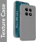 For Poco M8 5G Back Cover Case Liquid Silicone (Camera Protection | Side Grip Texture | Soft and Flexible)