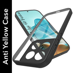 For Motorola Moto Edge 60 Fusion Back Cover Case  (Lifetime Anti Yellow | Anti Scratch | Crystal Clear Shockproof)