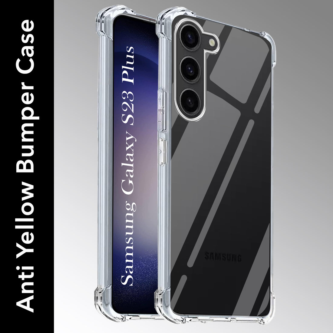 For Samsung Galaxy S23 Plus 5G Back Cover (Shockproof Crystal Clear Case |  Drop & Camera Protection | Hard Polycarbonate)