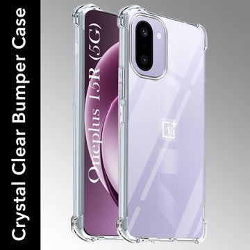For OnePlus 15R Shockproof Crystal-Clear Back Cover (Drop & Camera Protection | Hard Polycarbonate)
