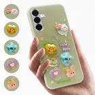 For Samsung Galaxy A36 5G Back Cover Case (3D Cute Cartoons | Hard Back Side Soft | Matte Premium Finish | HD Printing)