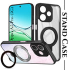 For Oppo A5 Pro Back Cover Case (Kick Stand Ring Holder | Life time Anti Yellow | Camera Protection)