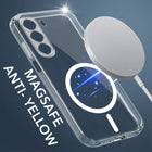 For OnePlus Nord CE 6 Lite Back Cover Case Lifetime Anti-Yellow MagSafe Compatible Clear (Sleek Hard Crystal | Shockproof and Camera Protection)
