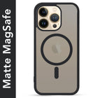 For Apple iPhone 13 Pro Max Matte Finish Back Case Cover (MagSafe Compatible | Translucent Soft Touch | Slim and Unbreakable)