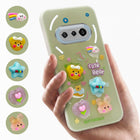 For Nothing Phone 3A 5G Back Cover Case (3D Cute Cartoons | Hard Back Side Soft | Matte Premium Finish | HD Printing)