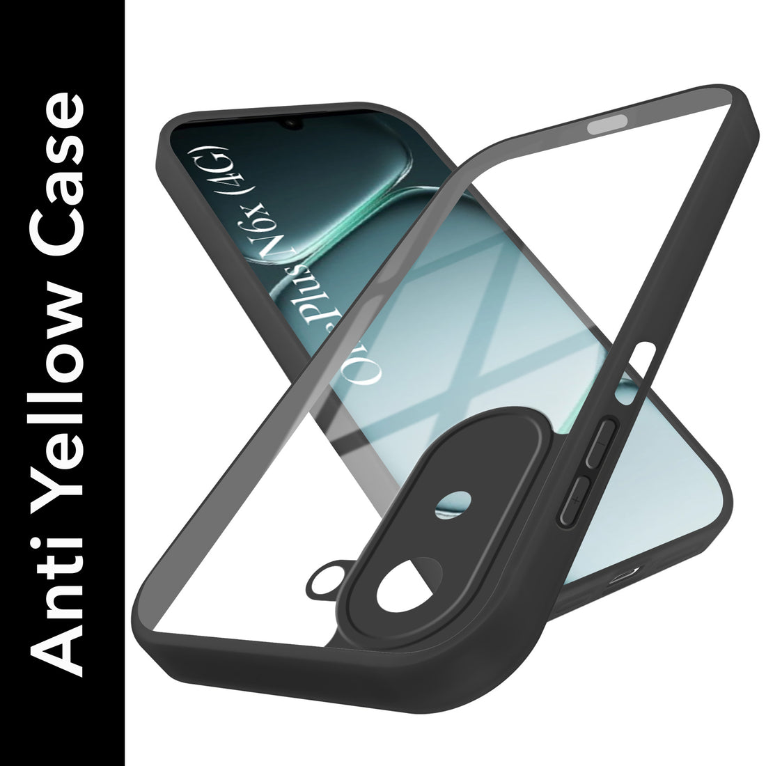 For OnePlus N6X Back Cover Case Ultra-Hybrid (Lifetime Anti Yellow | Anti Scratch | Crystal Clear Shockproof)