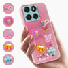 For Motorola Moto Edge 60 Back Cover Case (3D Cute Cartoons | Hard Back Side Soft | Matte Premium Finish | HD Printing)