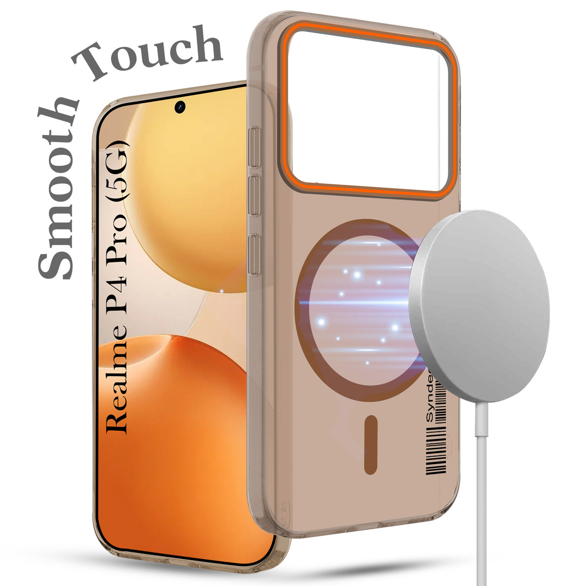 For Realme P4 Pro Back Cover Case (Soft Touch | Camera Bump Protection | MagSafe Compatible | Matte Finish)