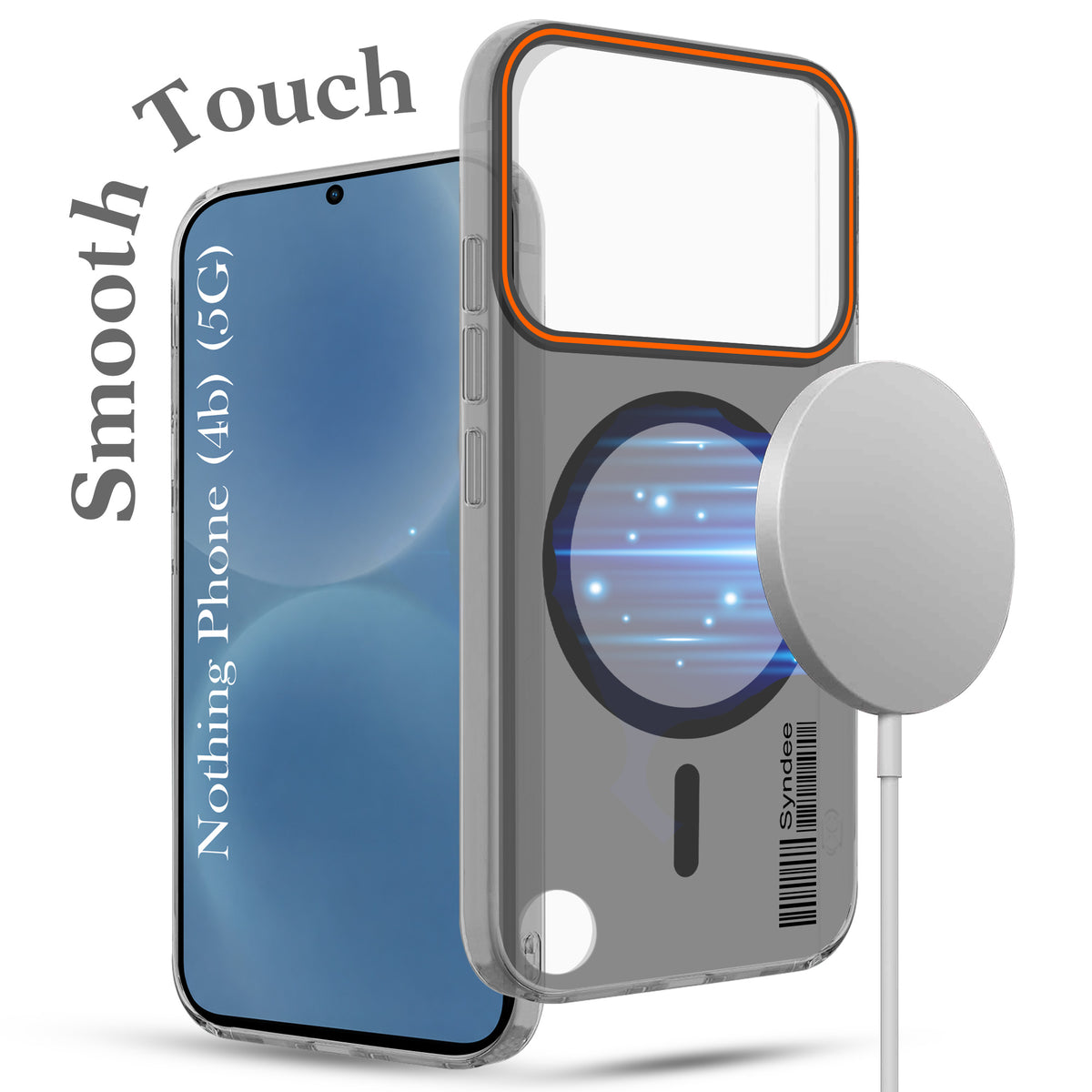 For Nothing Phone 4B 5G Back Cover Case (Soft Touch | Camera Bump Protection | MagSafe Compatible | Matte Finish)