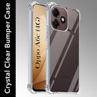 For Oppo A6c 4G Back Cover Shockproof Crystal-Clear (Drop & Camera Protection | Hard Polycarbonate)