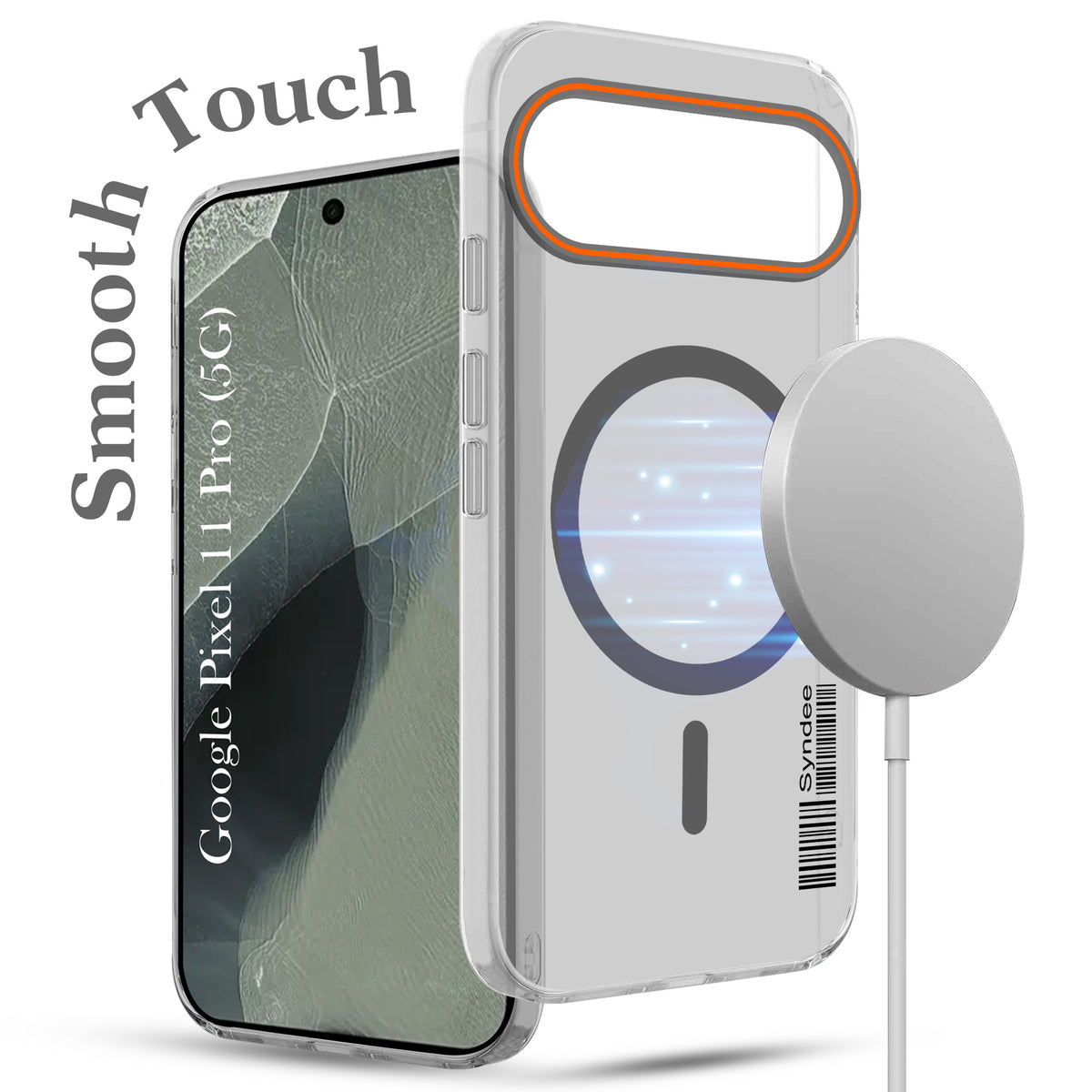 For Google Pixel 11 Pro Back Cover Case (Soft Touch | Camera Bump Protection | MagSafe Compatible | Matte Finish)