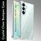 For Samsung Galaxy S26 FE Back Cover Shockproof Crystal-Clear (Drop & Camera Protection | Hard Polycarbonate)