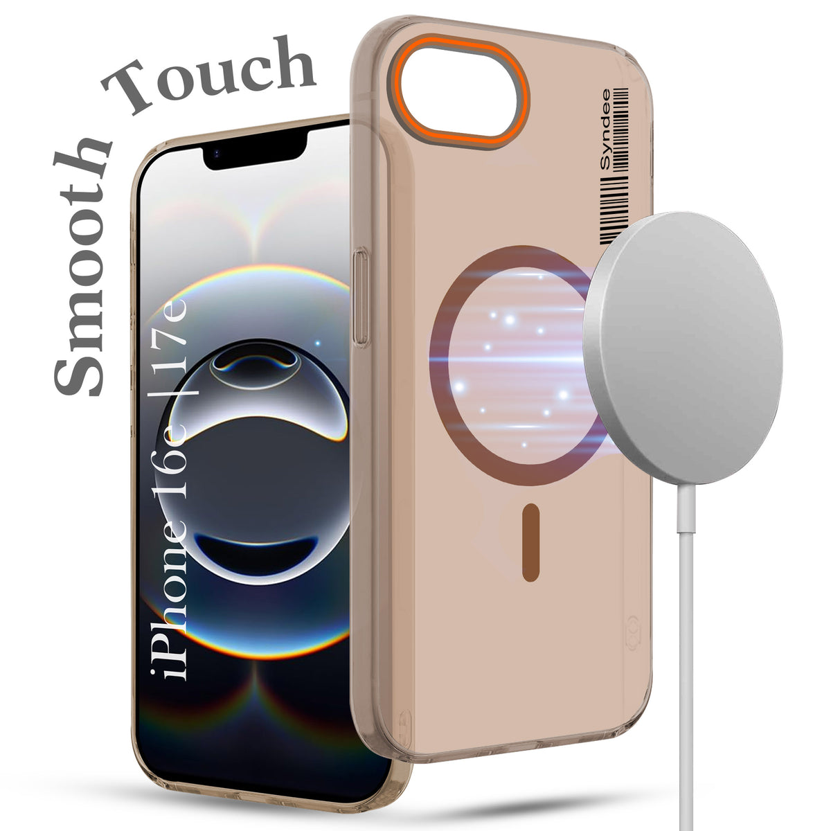 For Apple iPhone 16e | iPhone 17e Back Cover Case (Soft Touch | Camera Bump Protection | MagSafe Compatible | Matte Finish)