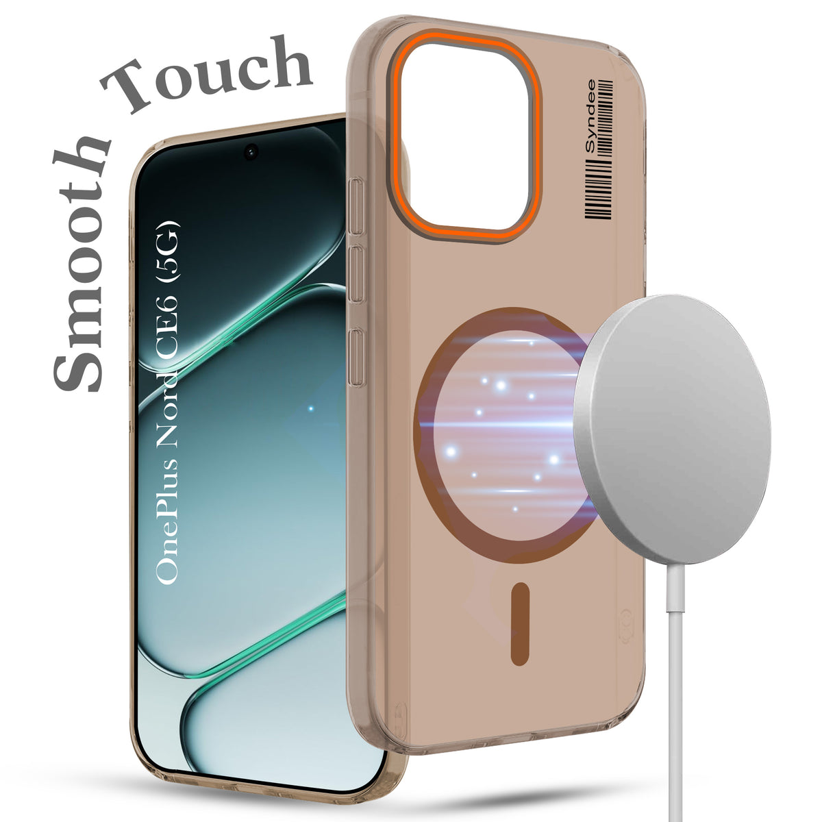 For Oneplus Nord CE 6 Back Cover Case (Soft Touch | Camera Bump Protection | MagSafe Compatible | Matte Finish)