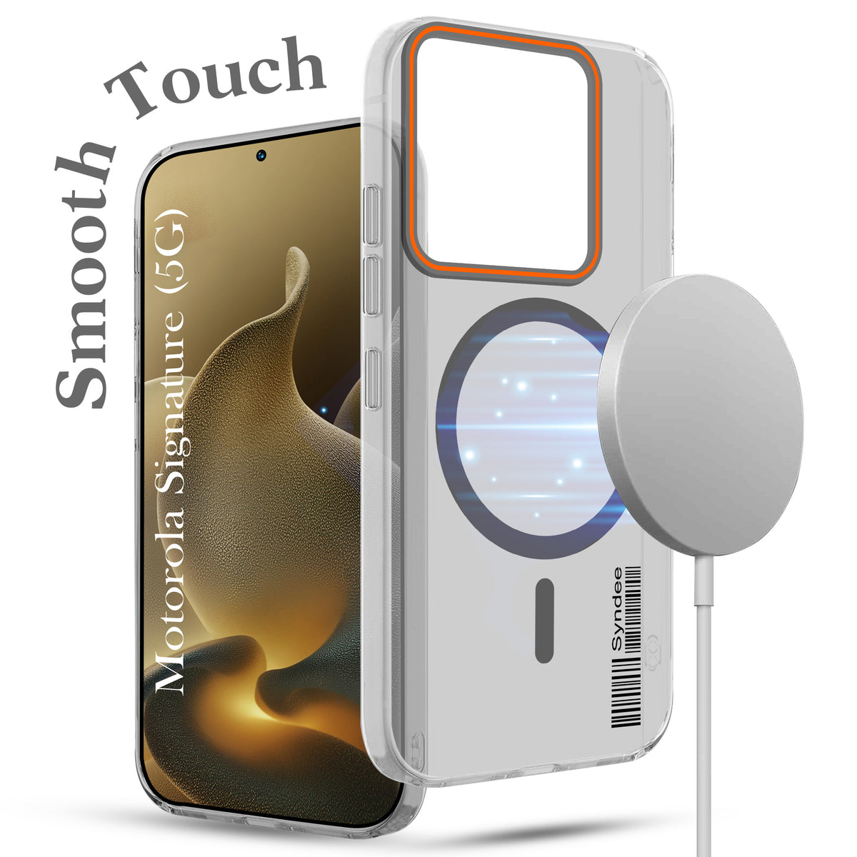 For Motorola Moto Signature 5G Back Cover Case (Soft Touch | Camera Bump Protection | MagSafe Compatible | Matte Finish)