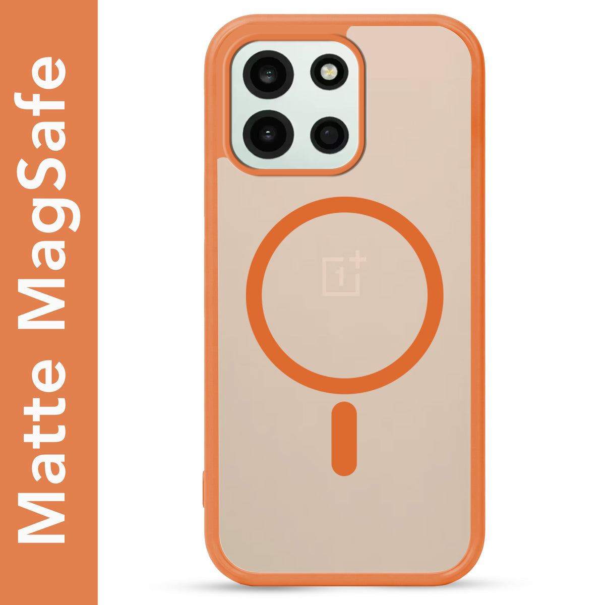 For Oneplus Nord 6 Matte Finish Back Case Cover (MagSafe Compatible | Translucent Soft Touch | Slim and Unbreakable)
