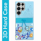 For Samsung Galaxy S23 Ultra Back Cover Case (3D Cute Cartoons | Hard Back Side Soft | Matte Premium Finish | HD Printing)