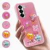 For Realme P4x Back Cover Case (3D Cute Cartoons | Hard Back Side Soft | Matte Premium Finish | HD Printing)