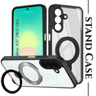 For Samsung Galaxy A27 5G | Samsung M47 5G Back Cover Case (Kick Stand Ring Holder | Life time Anti Yellow | Camera Protection)