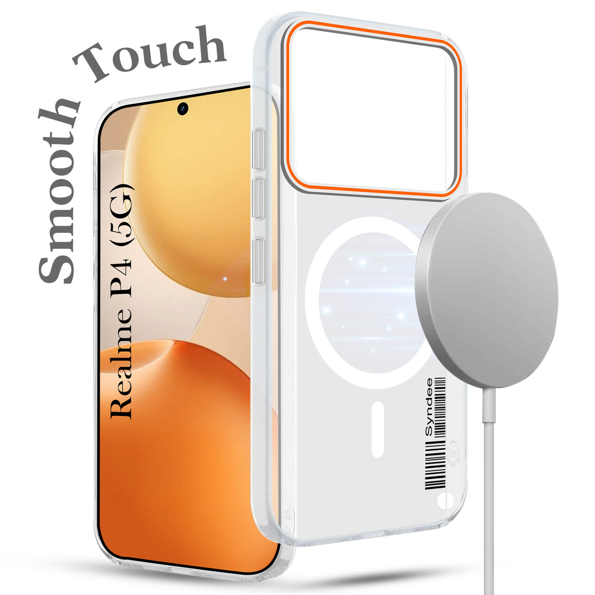 For Realme P4 Back Cover Case (Soft Touch | Camera Bump Protection | MagSafe Compatible | Matte Finish)