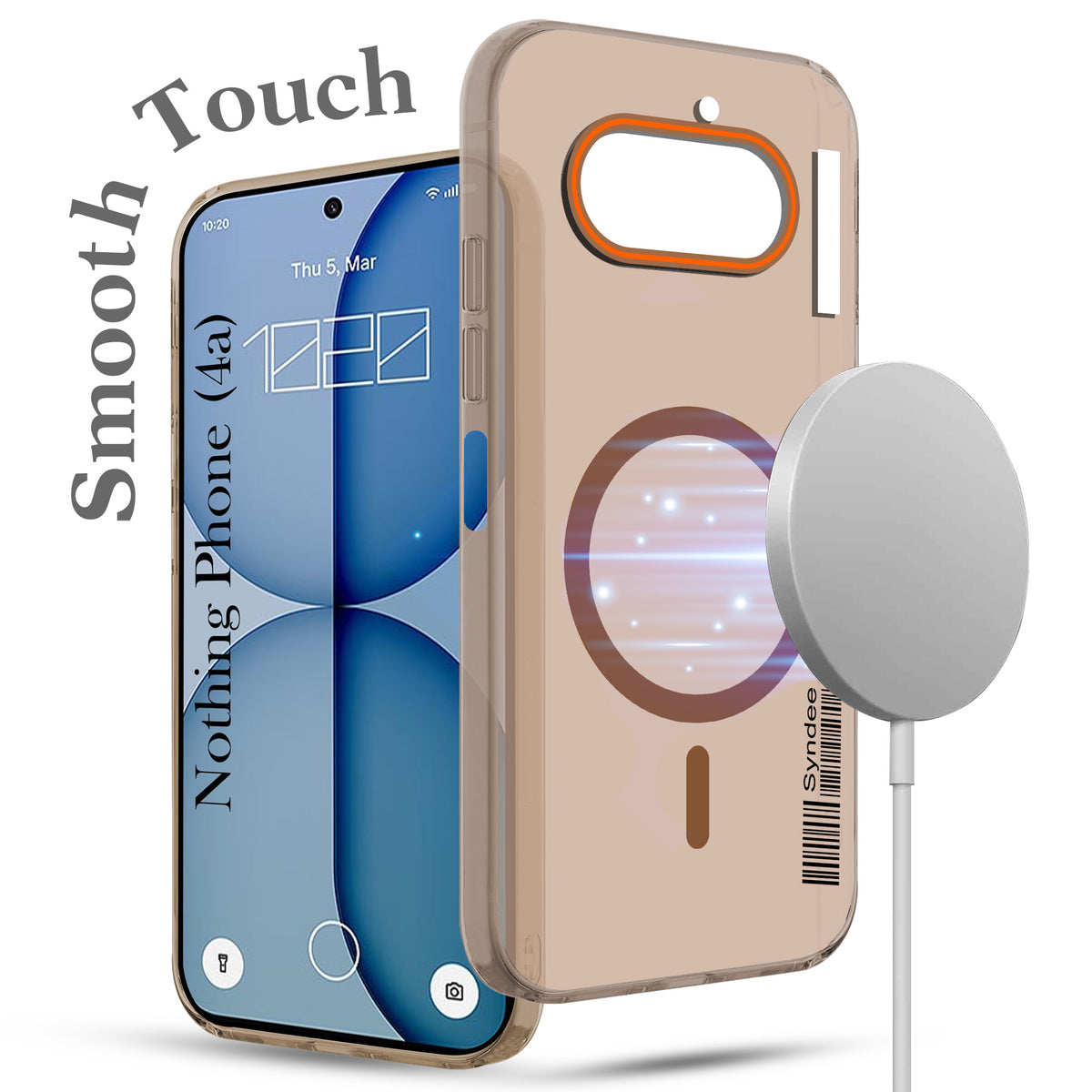 For Nothing Phone 4A 5G Back Cover Case (Soft Touch | Camera Bump Protection | MagSafe Compatible | Matte Finish)