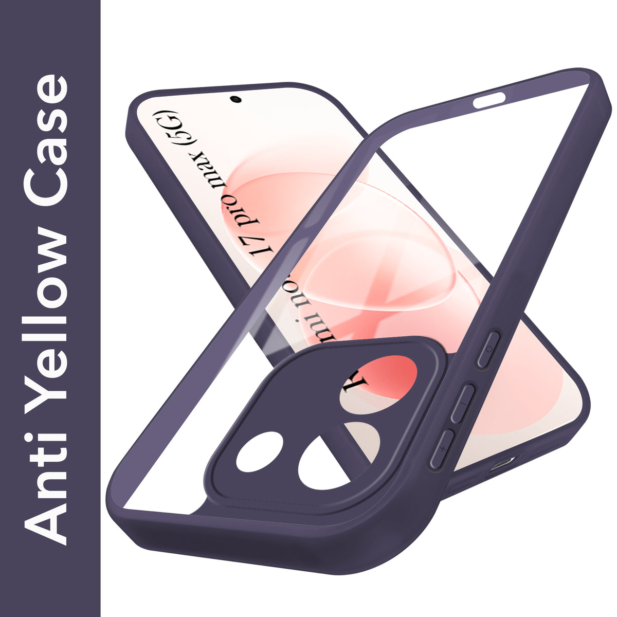 For Redmi Note 17 Pro Max 5G Back Cover Case Ultra-Hybrid (Lifetime Anti Yellow | Anti Scratch | Crystal Clear Shockproof)