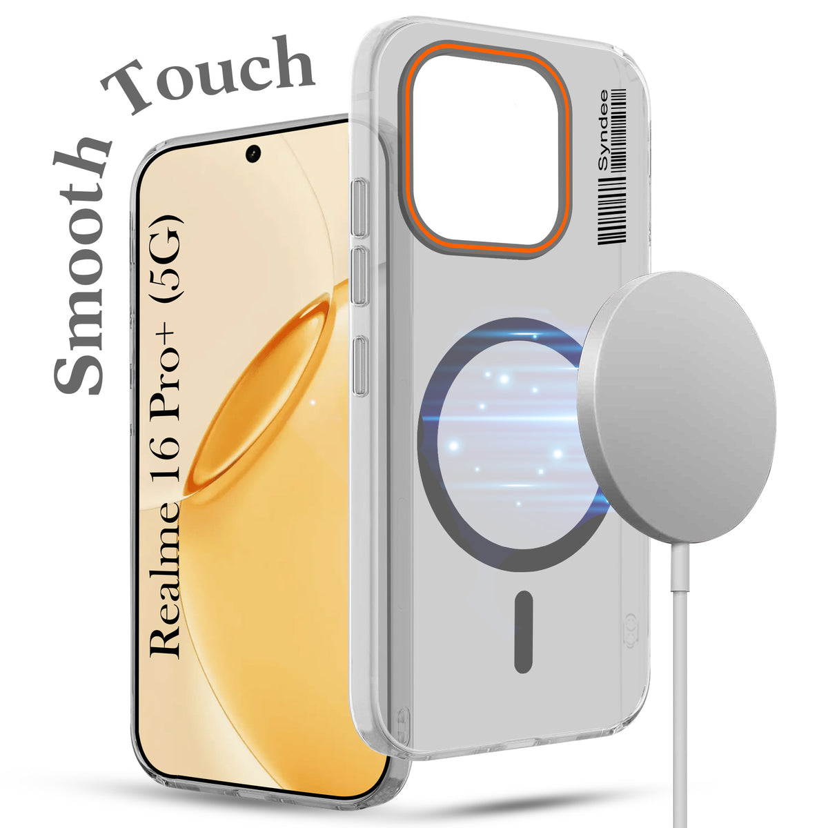 For Realme 16 Pro Plus 5G Back Cover Case (Soft Touch | Camera Bump Protection | MagSafe Compatible | Matte Finish)