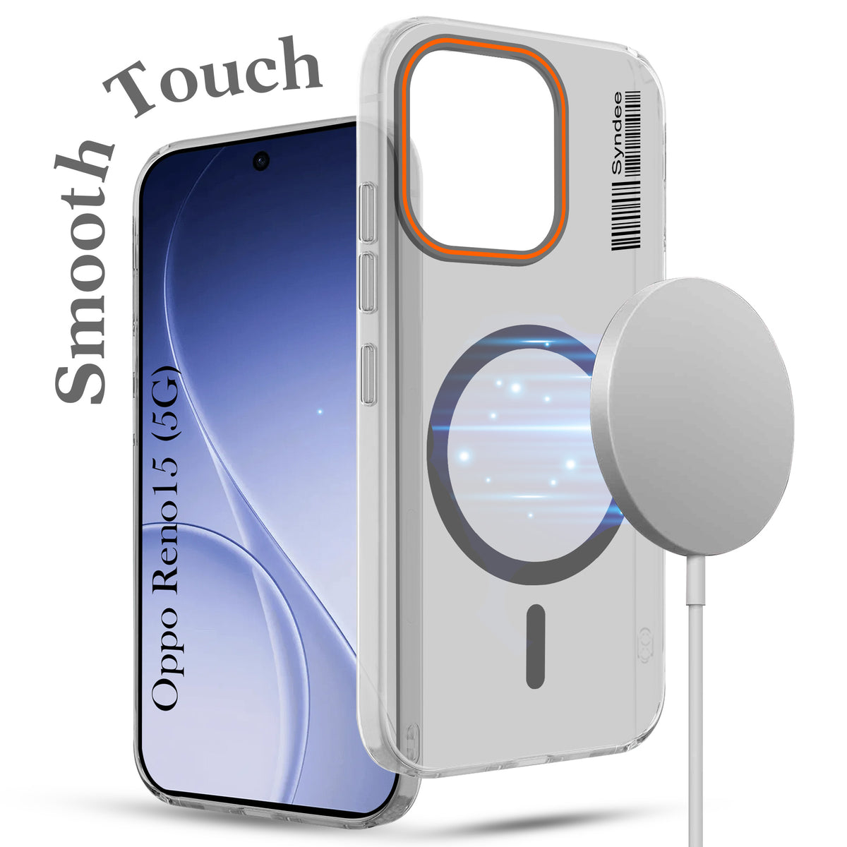 For Oppo Reno15 5G | Oppo Reno 15 5G Back Cover Case (Soft Touch | Camera Bump Protection | MagSafe Compatible | Matte Finish)