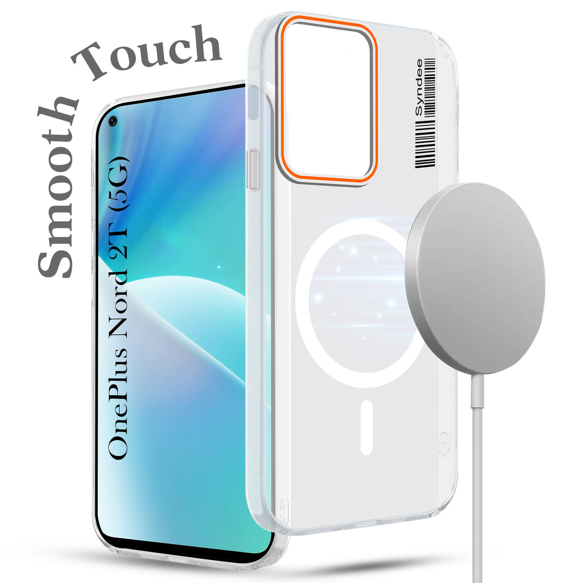For OnePlus Nord 2T 5G Back Cover Case (Soft Touch | Camera Bump Protection | MagSafe Compatible | Matte Finish)