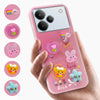 For Realme P4 Back Cover Case (3D Cute Cartoons | Hard Back Side Soft | Matte Premium Finish | HD Printing)