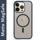 For Apple iPhone 13 Pro Max Matte Finish Back Case Cover (MagSafe Compatible | Translucent Soft Touch | Slim and Unbreakable)