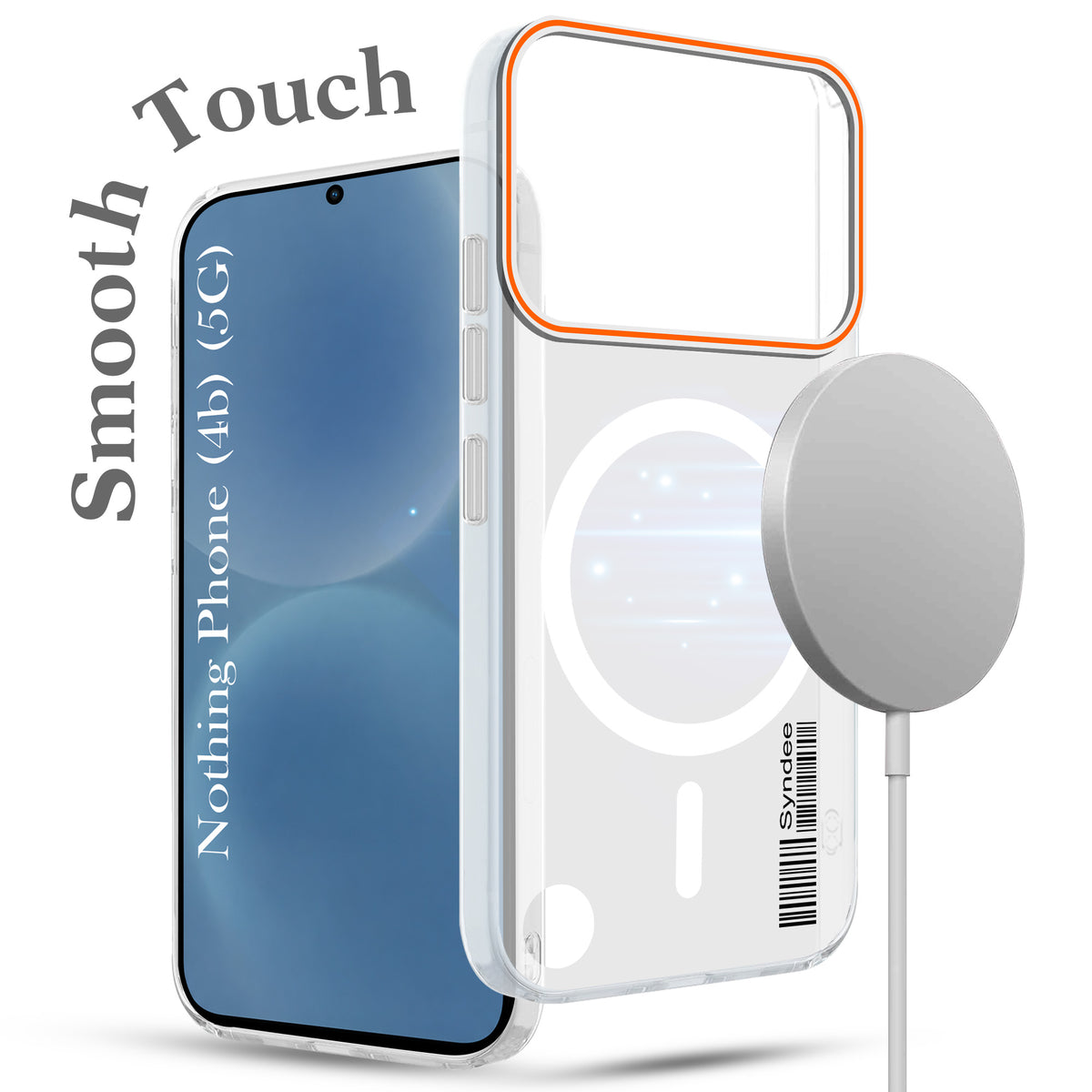 For Nothing Phone 4B 5G Back Cover Case (Soft Touch | Camera Bump Protection | MagSafe Compatible | Matte Finish)