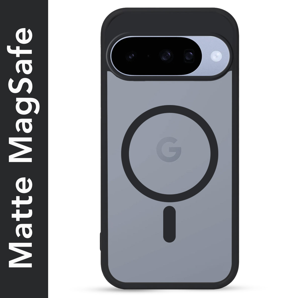 For Google Pixel 10 Matte Finish Back Case Cover (MagSafe Compatible | Translucent Soft Touch | Slim and Unbreakable)