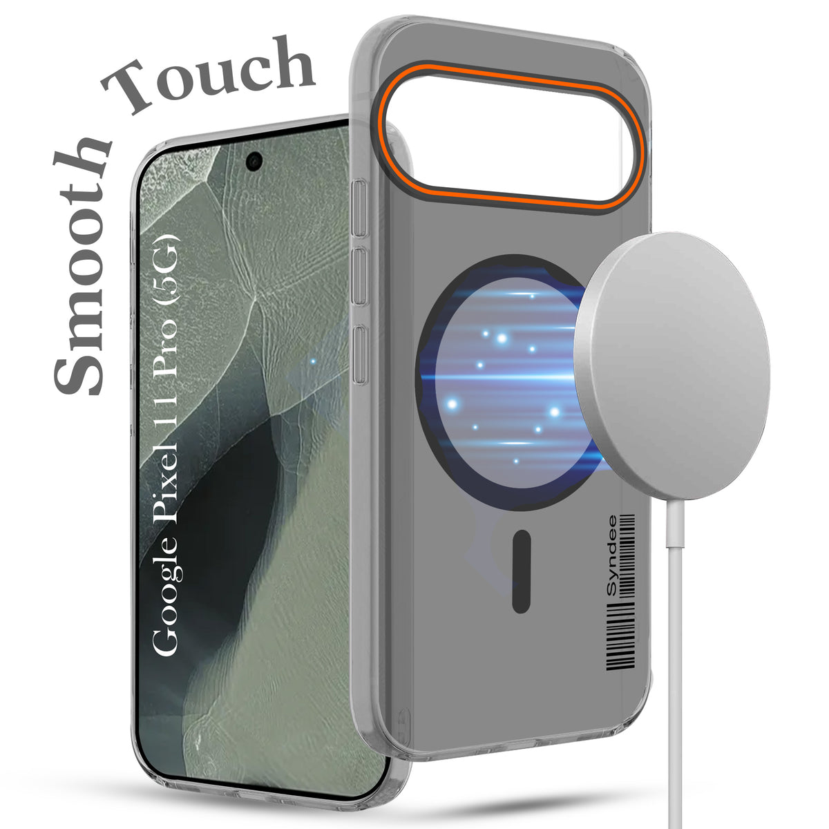 For Google Pixel 11 Pro Back Cover Case (Soft Touch | Camera Bump Protection | MagSafe Compatible | Matte Finish)