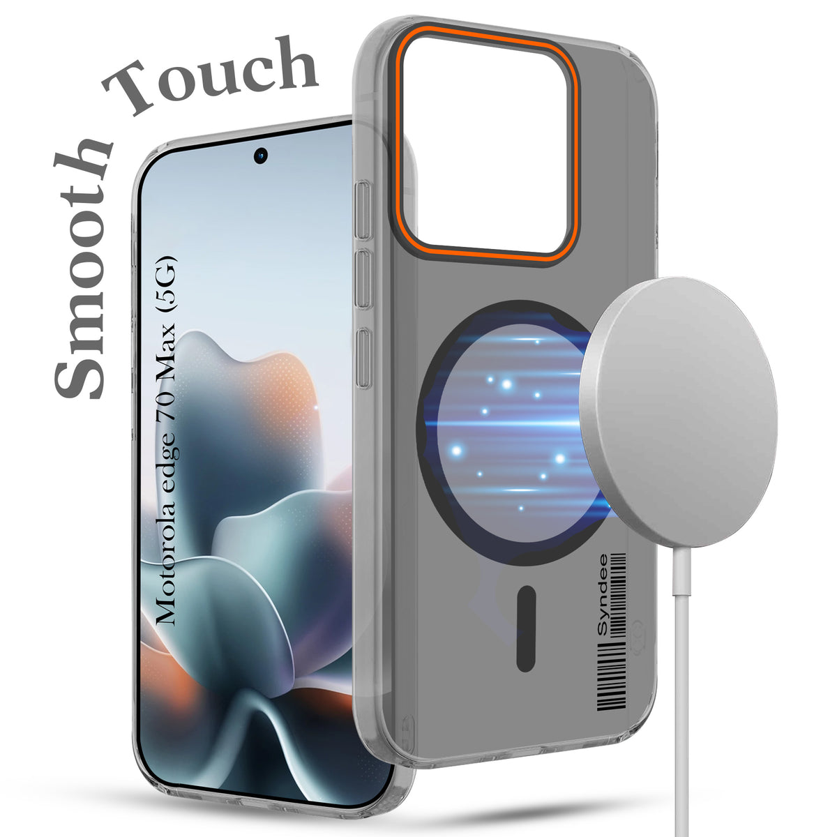 For Motorola Moto Edge 70 Max Back Cover Case (Soft Touch | Camera Bump Protection | MagSafe Compatible | Matte Finish)