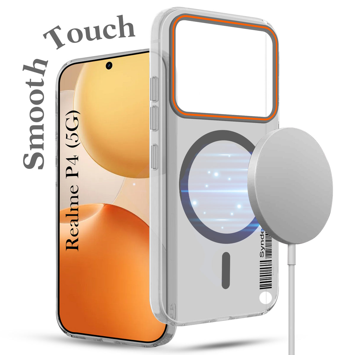 For Realme P4 Back Cover Case (Soft Touch | Camera Bump Protection | MagSafe Compatible | Matte Finish)