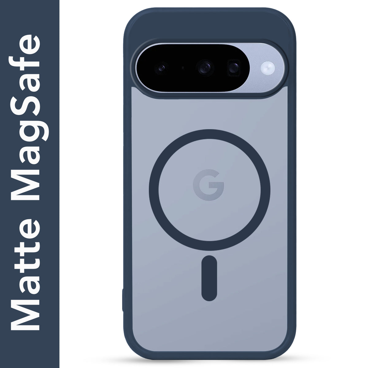 For Google Pixel 10 Matte Finish Back Case Cover (MagSafe Compatible | Translucent Soft Touch | Slim and Unbreakable)