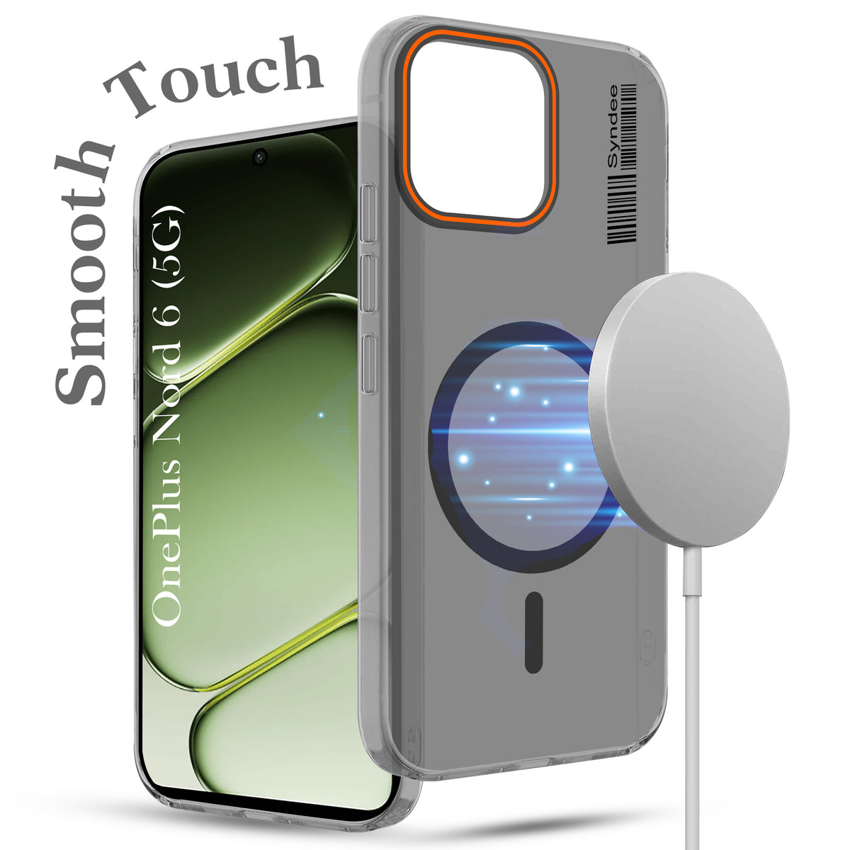 For Oneplus Nord 6 Back Cover Case (Soft Touch | Camera Bump Protection | MagSafe Compatible | Matte Finish)