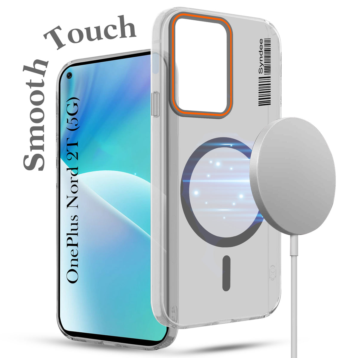 For OnePlus Nord 2T 5G Back Cover Case (Soft Touch | Camera Bump Protection | MagSafe Compatible | Matte Finish)