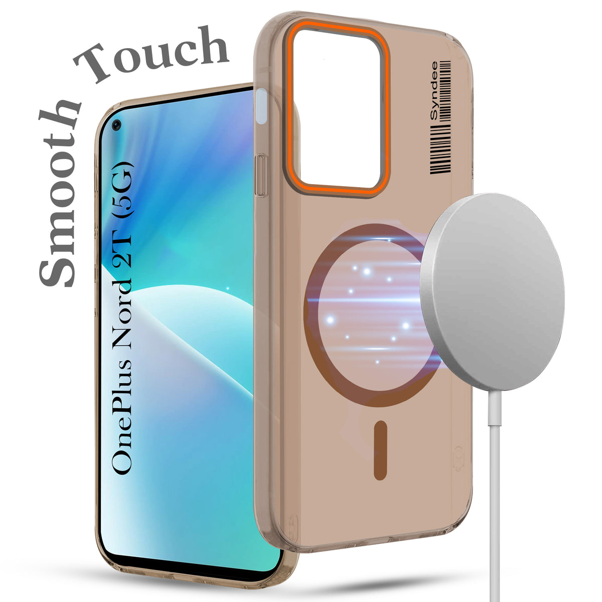 For OnePlus Nord 2T 5G Back Cover Case (Soft Touch | Camera Bump Protection | MagSafe Compatible | Matte Finish)