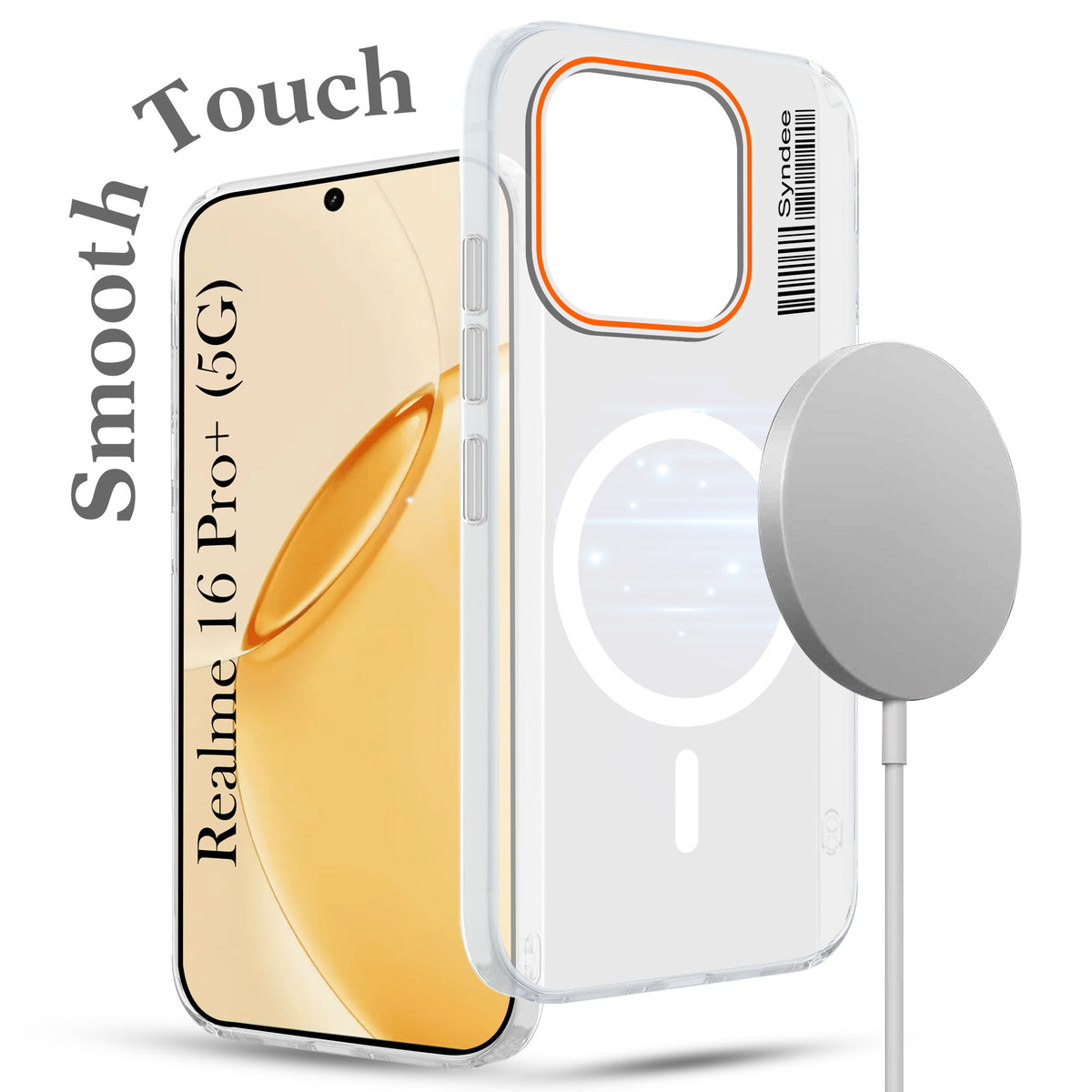 For Realme 16 Pro Plus 5G Back Cover Case (Soft Touch | Camera Bump Protection | MagSafe Compatible | Matte Finish)